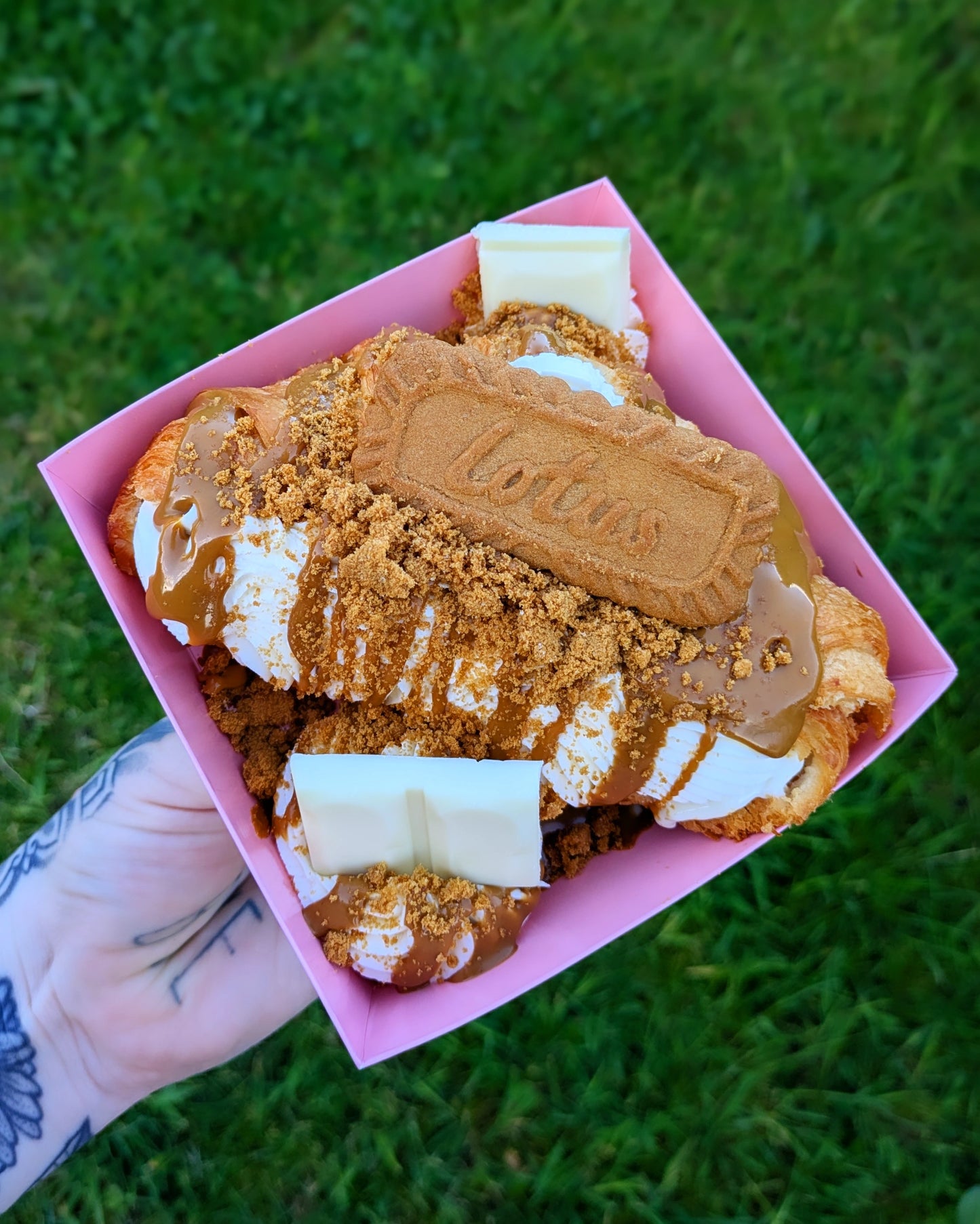 BISCOFF AND MILKYBAR CHEESECAKE CROISSANT