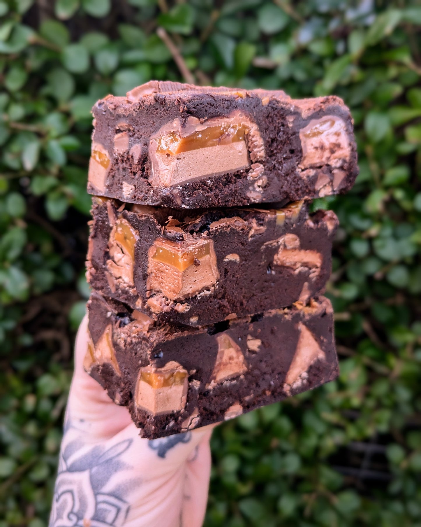 MARS BARS BROWNIE